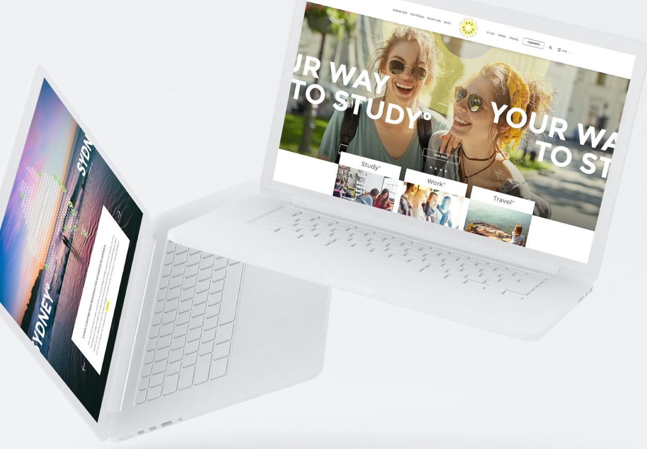 360 Degree Agency platform on desktop